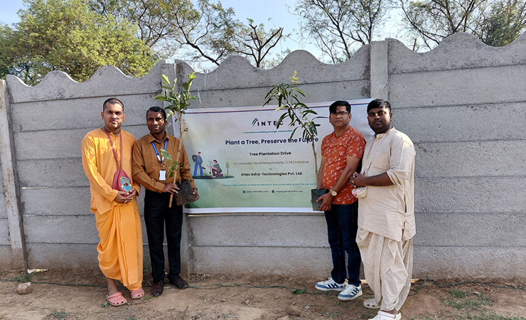Meal Distribution Drive by Intec
