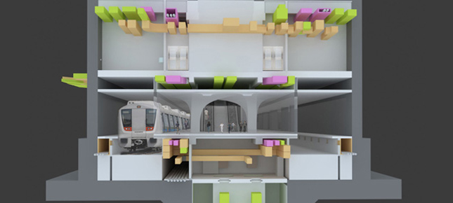 Doha Metro
- BIM Modeling